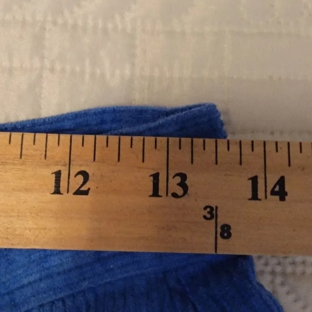 Forever 21 Corduroy Carpenter Pants Medium Wide Leg Raw Hem Y2K Grunge Raw Hem - Picture 12 of 16